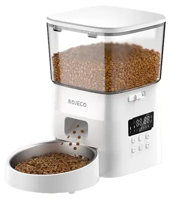 Obrázok produktu pre Rojeco - RWSQ-02 White - Podávač pre domáce zvieratá