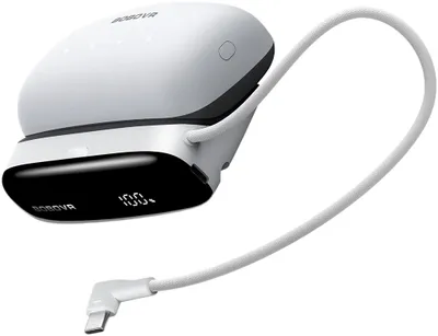Productafbeelding van Oplaadstation 2-in-1 en powerbank voor B100 Bobovr PD100 batterij - Wit