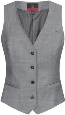 Produktbild von Greiff Modern WITH 37.5® Damen Business-Weste Regular Hellgrau 54
