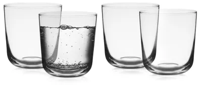 Produktbild von DUKA Gläser Set Thermogläser Trinkgläser - Set eleganter Trinkgläser, 4 x 200 ml, Kristallgläser von DUKA