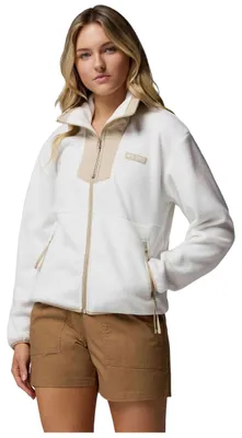 Obrázok produktu pre Bunda Columbia, fleecová podšívka Columbia Sequoia Grove, celozipový model, béžová, dámska