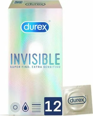 Produktbild von Durex Invisible Extra Fine 12 Kondome
