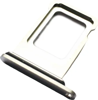 Produktbild von Apple iPhone 12 Pro (2407), iPhone 12 Pro Max (2411), Simkartenhalter (Nano-SIM), Original Ersatzteil, Silber