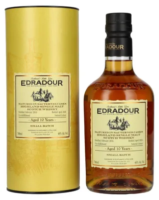 Image de Edradour 10 Years Old Sauternes Casks Small Batch 2016 46% Vol. 0,7l en boîte cadeau