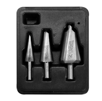 Zdjęcie produktu dla Yato YT-44730, Wiertarka, Pogłębiacz wiertła, 3 cm, Metale nieżelazne, Plastik, Stal nierdzewna, Stal, Stal szybkotnąca (HHS), Trzpień cylindryczny