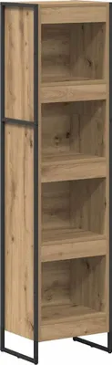 Image de Bibliothèque Chêne artisan 40 x 30 x 155 cm Bois d'ingénierie