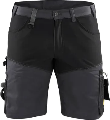 Produktbild von Blakläder Handwerker Shorts mit Stretch 1798, Farbe:Mittelgrau/Schwarz, Größe:C52