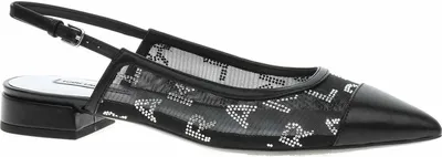 Image de Escarpins en maille noire Karl Lagerfeld KL40153 M0S pour femme 41