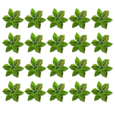 Produktbild von Weihnachtsblumen, Weihnachtsbaumschmuck, Stoffimitat
