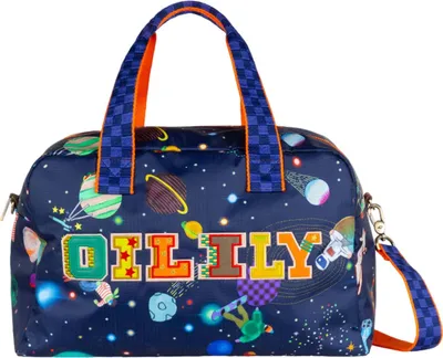 Immagine prodotto di Oilily borsa sportiva Aloha Sports Bag Blue Print colorato