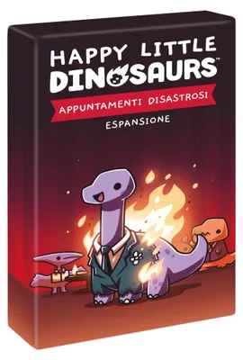 Productafbeelding van Asmodee - Happy Little Dinosaurs: Catastrofale Termijnen, Uitbreiding van het bordspel