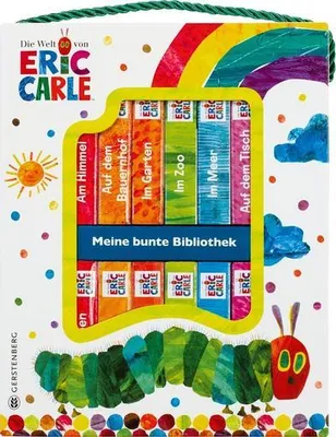 Obrázek produktu pro Die kleine Raupe Nimmersatt - Meine bunte Bibliothek