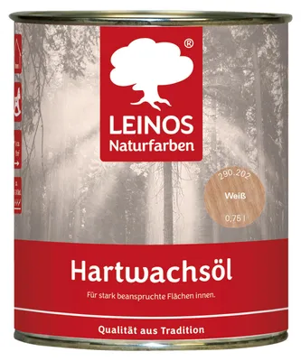Produktbild von LEINOS 290 Hartwachsöl 10 l Weiß