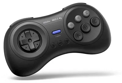 Produktbild von 8Bitdo M30 2.4G, Gamepad, Sega Genesis, Richtungstasten, Menü-Taste, Schaltfläche Auswählen, Schaltfläche Start, Digital, Kabellos, Mikro-USB