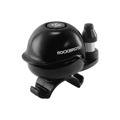 Produktbild von ROCKBROS Fahrradklingel Mountainbike Handklingel Mini Fahrrad Klingel für 22-34mm Schwarz