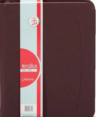 Obrázek produktu pro Pouzdro A4 z  na zip, hnědé