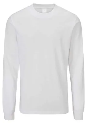 Image de Mantis - T-shirt « Essential » pour hommes/femmes, manches longues, LT5103 (XL) (blanc)