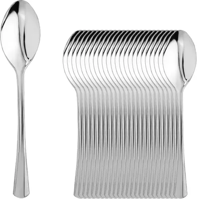 Produktbild von Wiederverwendbares Besteckset - 25 Kunststofflöffel