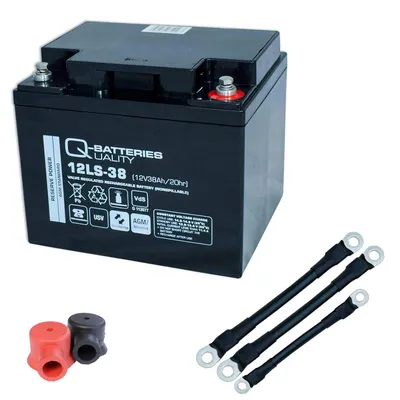 Produktbild von USV-Akku Q-Batteries 216V-Anlage 18 x 12LS-38 für Sicherheitsbeleuchtung Inkl. Zubehör