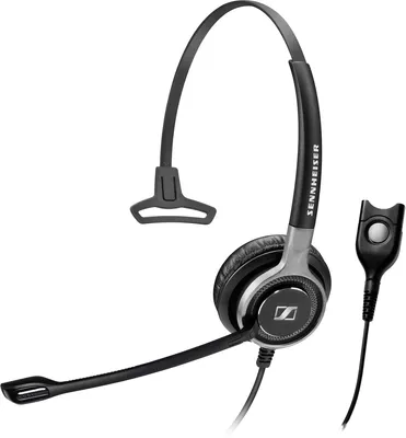 Obrázek produktu pro EPOS IMPACT SC 638, Kabel, Hovory/hudba, 50 - 12000 Hz, 59 g, Sluchátka s mikrofonem, Černá, Stříbrná