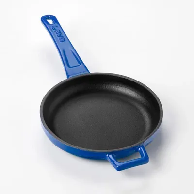 Produktbild von Lava Bratpfanne - 16 cm - 0.4 liter - Cast iron - Blau