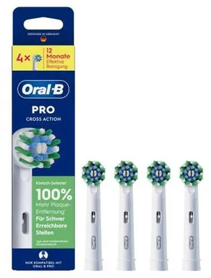 Obrázek produktu pro Oral-B 015370, 4 kusů, Bílá, 52 mm, 213 mm, 28 mm, 40 g