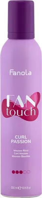 Image de Fanola Fan Touch Curl Passion 300ml - mousse cheveux bouclés