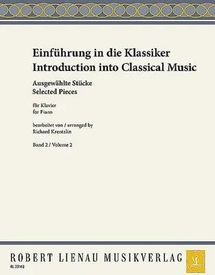 Produktbild von Einführung in die Klassiker 2 für Klavier