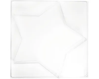 Produktbild von Gießform PET Stern groß 28x28x4 cm