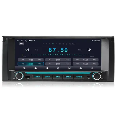 Obrázek produktu pro Autorádio pro BMW X5 E53, Range Rover L322, s funkcemi CarPlay, Android Auto, Wi-Fi, GPS navigací, RDS, DSP, DAB+, Bluetooth, 2+64GB (Android)