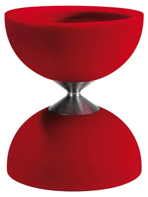 Obrázok produktu pre Acrobat diabolo 105 Gummi 12 x 10,5 cm rot