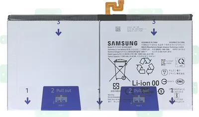 Zdjęcie produktu dla Clappio, bateria zastępcza 11200 mAh do Samsung Galaxy Tab S9 Ultra EB-BX916ABY, czarna