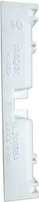 Produktbild von Hager Geräteträgerschürze SL20055A9016 20x55mm verkehrsweiß
