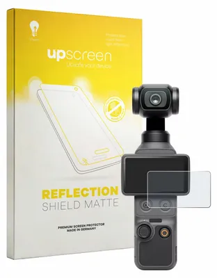 Produktbild von upscreen Schutzfolie für DJI Osmo Pocket 4 Displayschutz Displayschutzfolie Folie Matt Entspiegelungsfolie