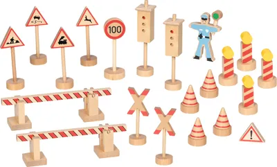 Immagine prodotto di Goki segnale stradale set poliziotto Ole