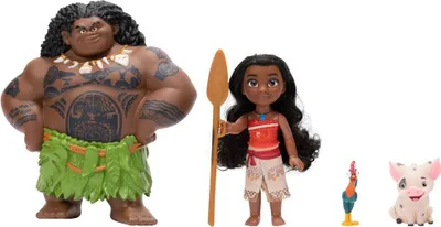 Produktbild von Vaiana-Puppe mit Maui-Figur, 30,5 cm großes Sammlerspielzeug