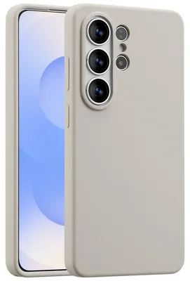 Productafbeelding van Accezz Liquid Silicone Backcover met MagSafe voor de Samsung Galaxy S26 Ultra - Stone