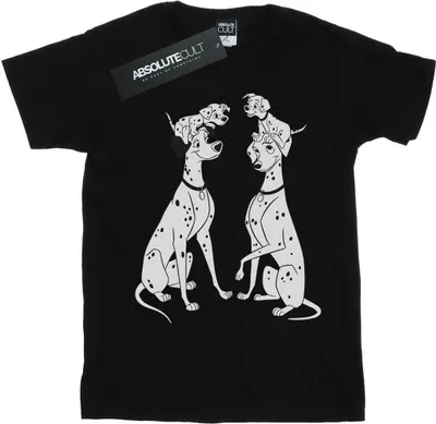 Produktbild von Disney - "101 Dalmatians" T-Shirt für Damen BI16706 (L) (Schwarz)