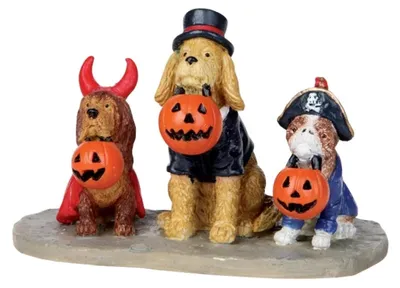 Productafbeelding van Kerstfiguur Trick or dog treats LEMAX