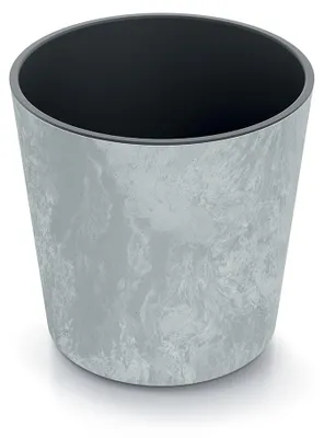 Obrázek produktu pro Květináč NURBI ROUNDED BETON EFFECT šedivý 30 cm