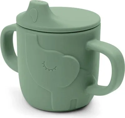 Produktbild von Done By Deer Peekaboo Elphee Schnabeltasse Green