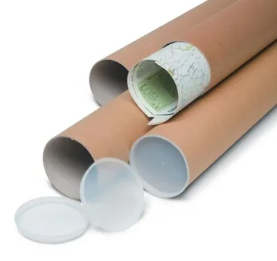Immagine prodotto di Colompac Tubi in Cartone Tondo 750x80 mm con Tappo di Sicurezza, 10 Pezzi