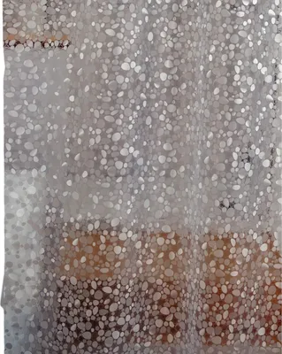 Produktbild von Transparenter 3D-Wasserwürfel-Duschvorhang für Badezimmer, Duschkabinen, Badewannen. 12 Haken. (Mosaik, 72 B x 72 L)