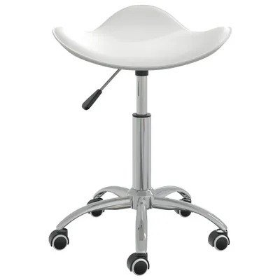 Immagine prodotto di Sgabello da Salone Spa Bianco in Pelle finta