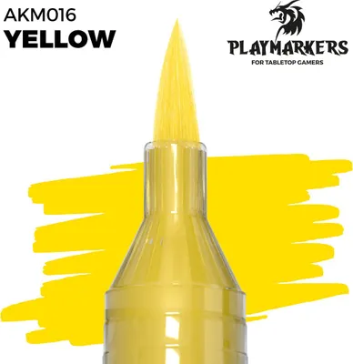 Produktbild von AK Interactive S.L. AK-M016 PLAYMARKER: Yellow