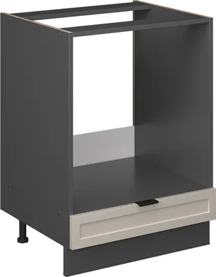 Immagine prodotto di Mobile per forno da incasso Vicco Fame-Line GrigioBeige 60 cm senza piano di lavoro, Model 50267