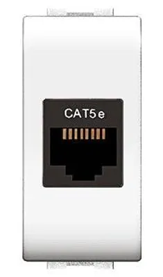 Obrázek produktu pro telefonní zásuvka RJ45 „Easy“ Cat 5e UTP – bílá