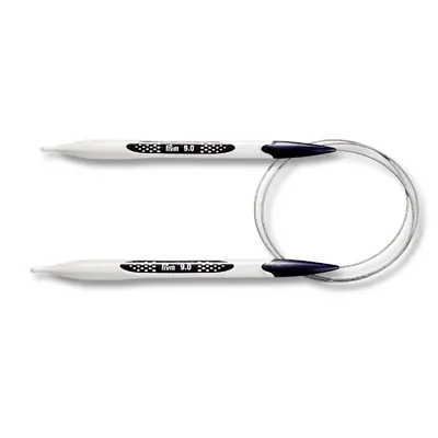 Obrázek produktu pro Prym kruhová pletací jehlice prym.ergonomics, plast, 80 cm, 9 mm