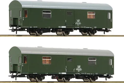 Produktbild von Roco 74111 2-TLG. Set: Reko-Postwagen, DR