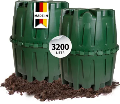 Produktbild von 4rain HERKULES Regenwassertank-Set 3200 Liter